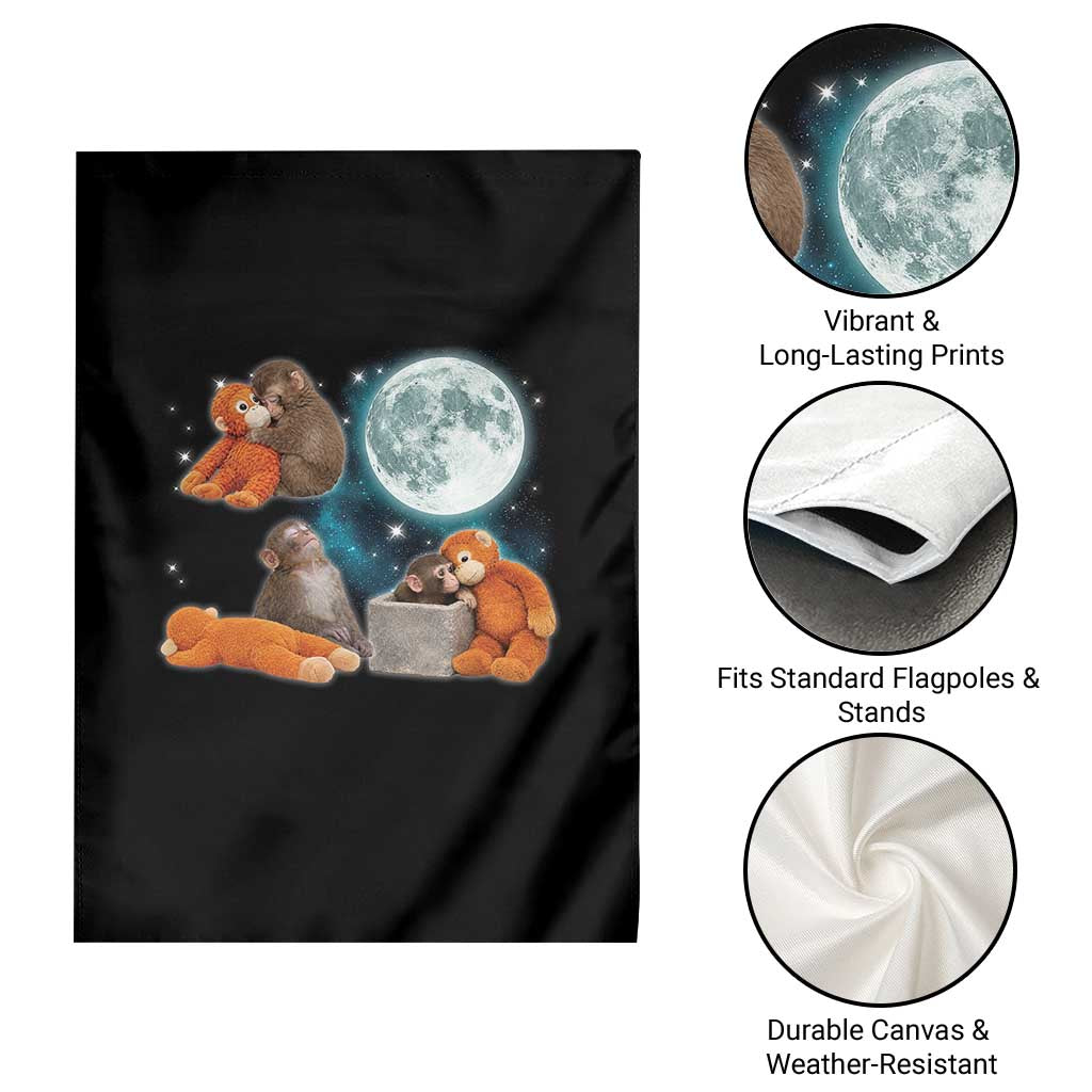 Baby Monkey Punch Garden Flag Team Punch Monkey Viral Trend
