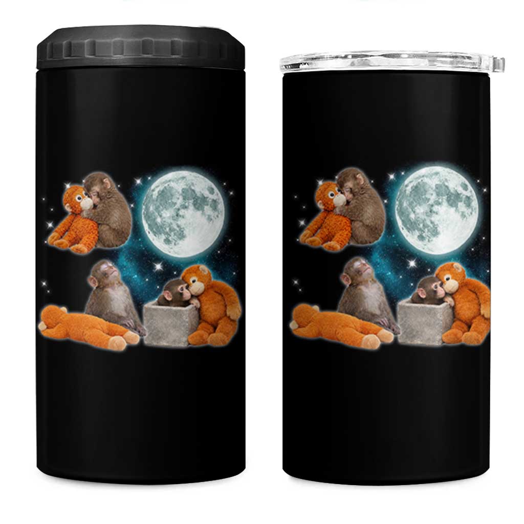 Baby Monkey Punch 4 in 1 Can Cooler Tumbler Team Punch Monkey Viral Trend