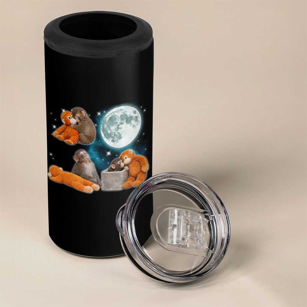 Baby Monkey Punch 4 in 1 Can Cooler Tumbler Team Punch Monkey Viral Trend