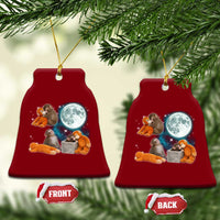 Baby Monkey Punch Ceramic Ornament Team Punch Monkey Viral Trend