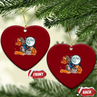 Baby Monkey Punch Ceramic Ornament Team Punch Monkey Viral Trend