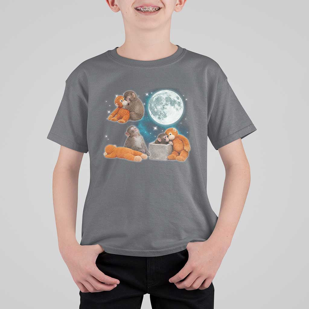 Baby Monkey Punch T Shirt For Kid Team Punch Monkey Viral Trend