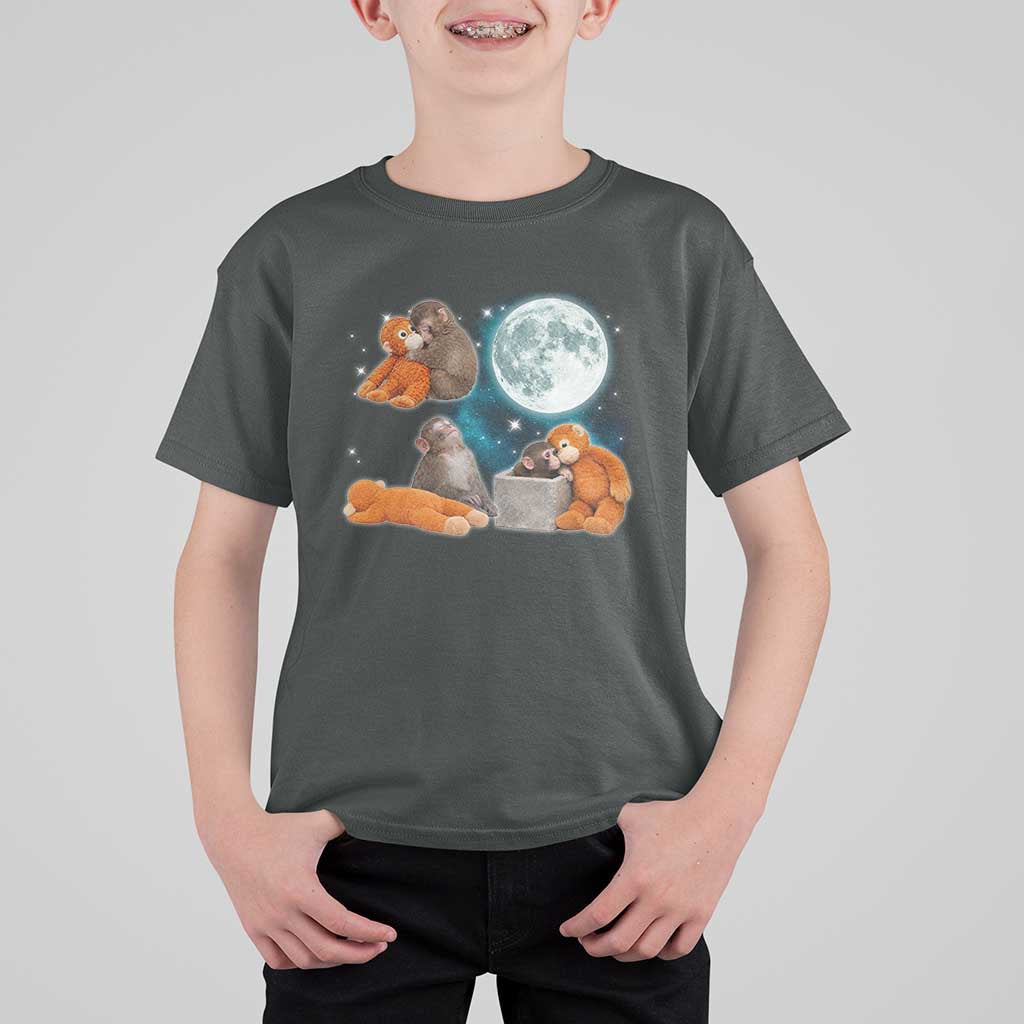 Baby Monkey Punch T Shirt For Kid Team Punch Monkey Viral Trend