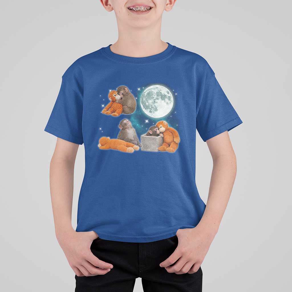Baby Monkey Punch T Shirt For Kid Team Punch Monkey Viral Trend