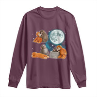 Baby Monkey Punch Long Sleeve Shirt Team Punch Monkey Viral Trend