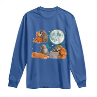 Baby Monkey Punch Long Sleeve Shirt Team Punch Monkey Viral Trend