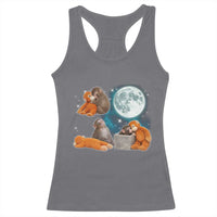 Baby Monkey Punch Racerback Tank Top Team Punch Monkey Viral Trend