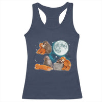 Baby Monkey Punch Racerback Tank Top Team Punch Monkey Viral Trend