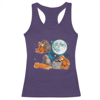 Baby Monkey Punch Racerback Tank Top Team Punch Monkey Viral Trend