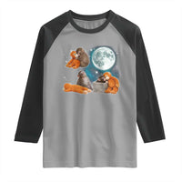 Baby Monkey Punch Raglan Shirt Team Punch Monkey Viral Trend