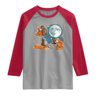 Baby Monkey Punch Raglan Shirt Team Punch Monkey Viral Trend