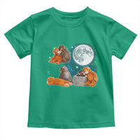 Baby Monkey Punch Toddler T Shirt Team Punch Monkey Viral Trend