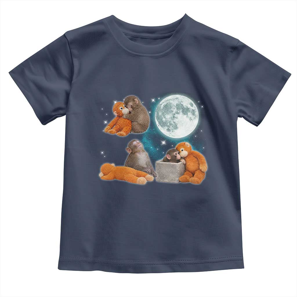 Baby Monkey Punch Toddler T Shirt Team Punch Monkey Viral Trend