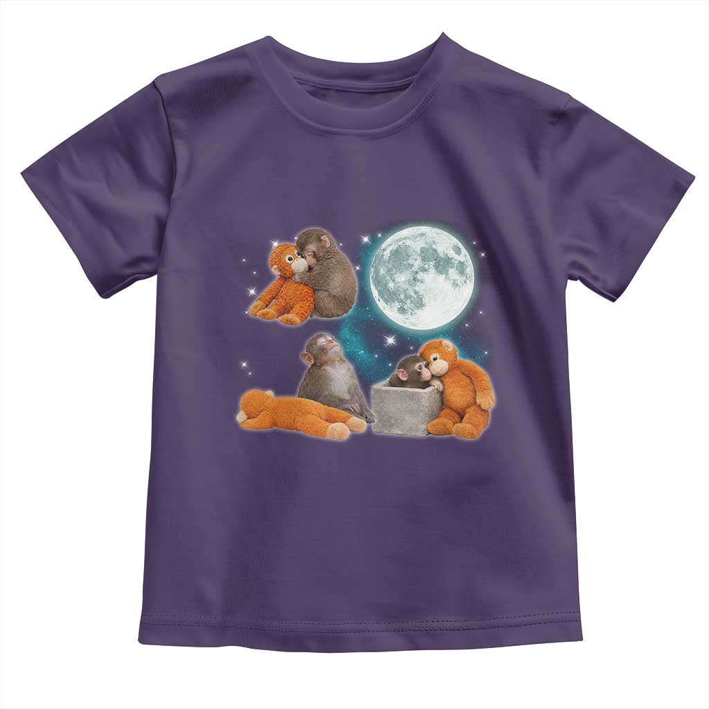 Baby Monkey Punch Toddler T Shirt Team Punch Monkey Viral Trend