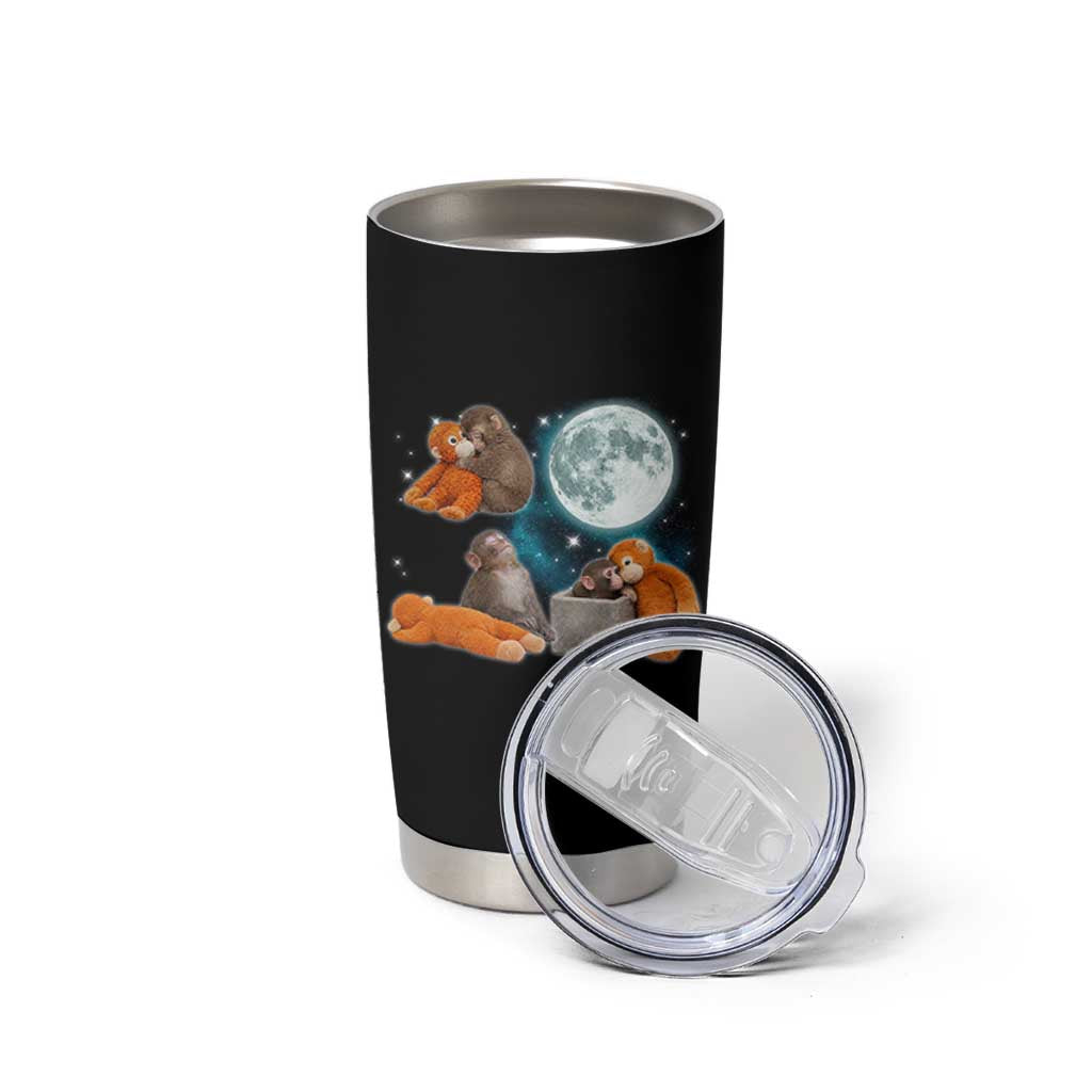 Baby Monkey Punch Tumbler Cup Team Punch Monkey Viral Trend
