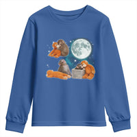 Baby Monkey Punch Youth Sweatshirt Team Punch Monkey Viral Trend