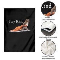 Punch Monkey Viral Trend Garden Flag Stay Kind