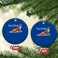 Punch Monkey Viral Trend Ceramic Ornament Stay Kind