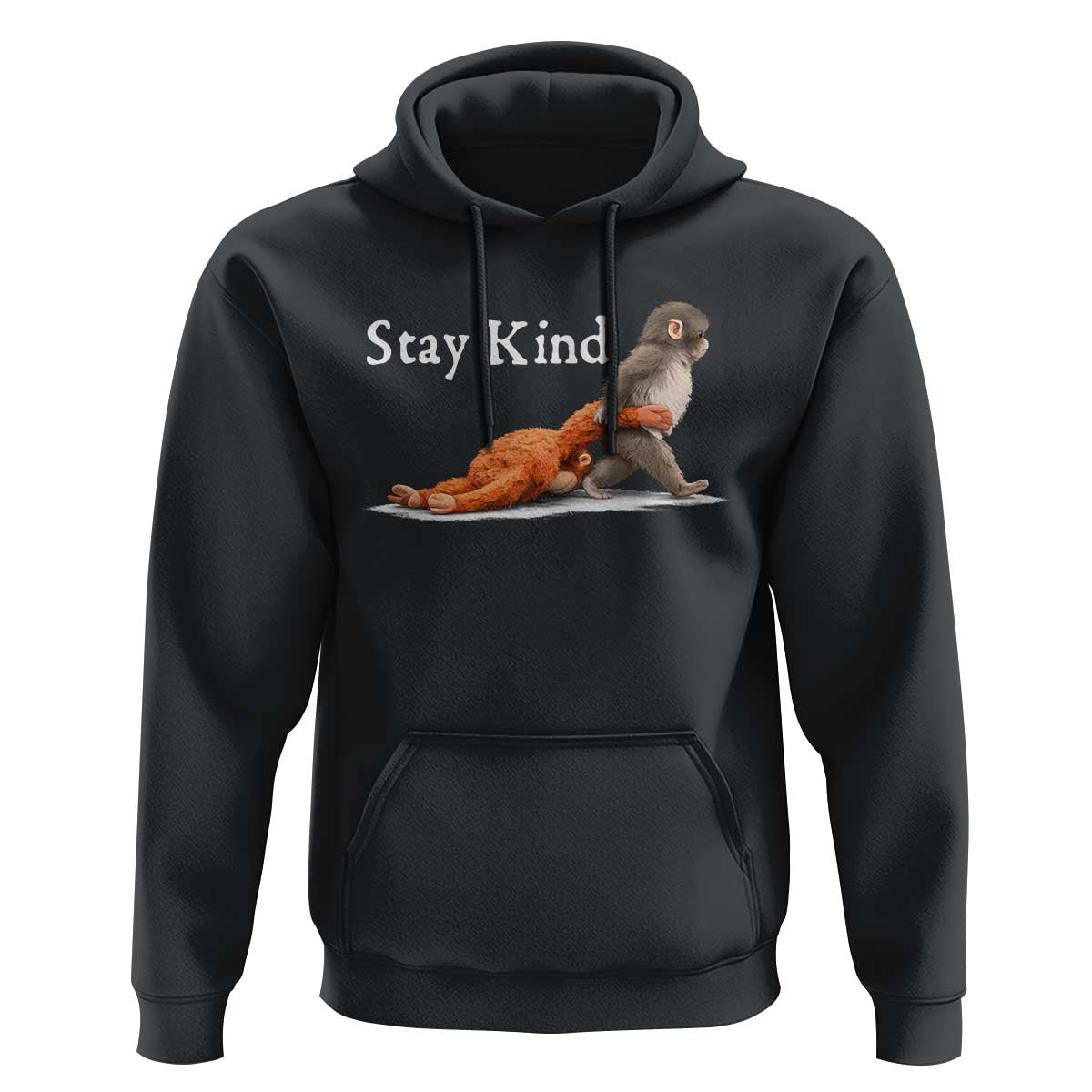 Punch Monkey Viral Trend Hoodie Stay Kind