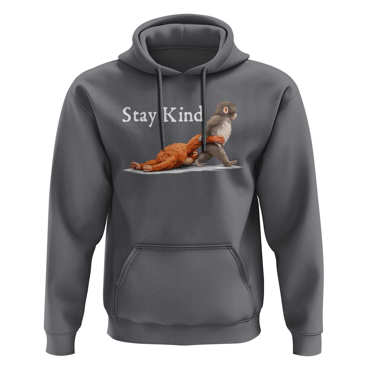 Punch Monkey Viral Trend Hoodie Stay Kind