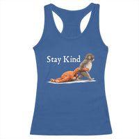 Punch Monkey Viral Trend Racerback Tank Top Stay Kind