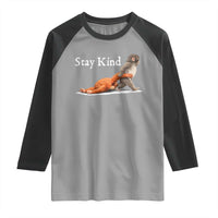 Punch Monkey Viral Trend Raglan Shirt Stay Kind