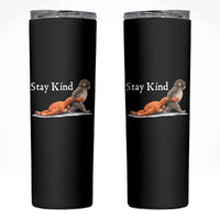 Punch Monkey Viral Trend Skinny Tumbler Stay Kind