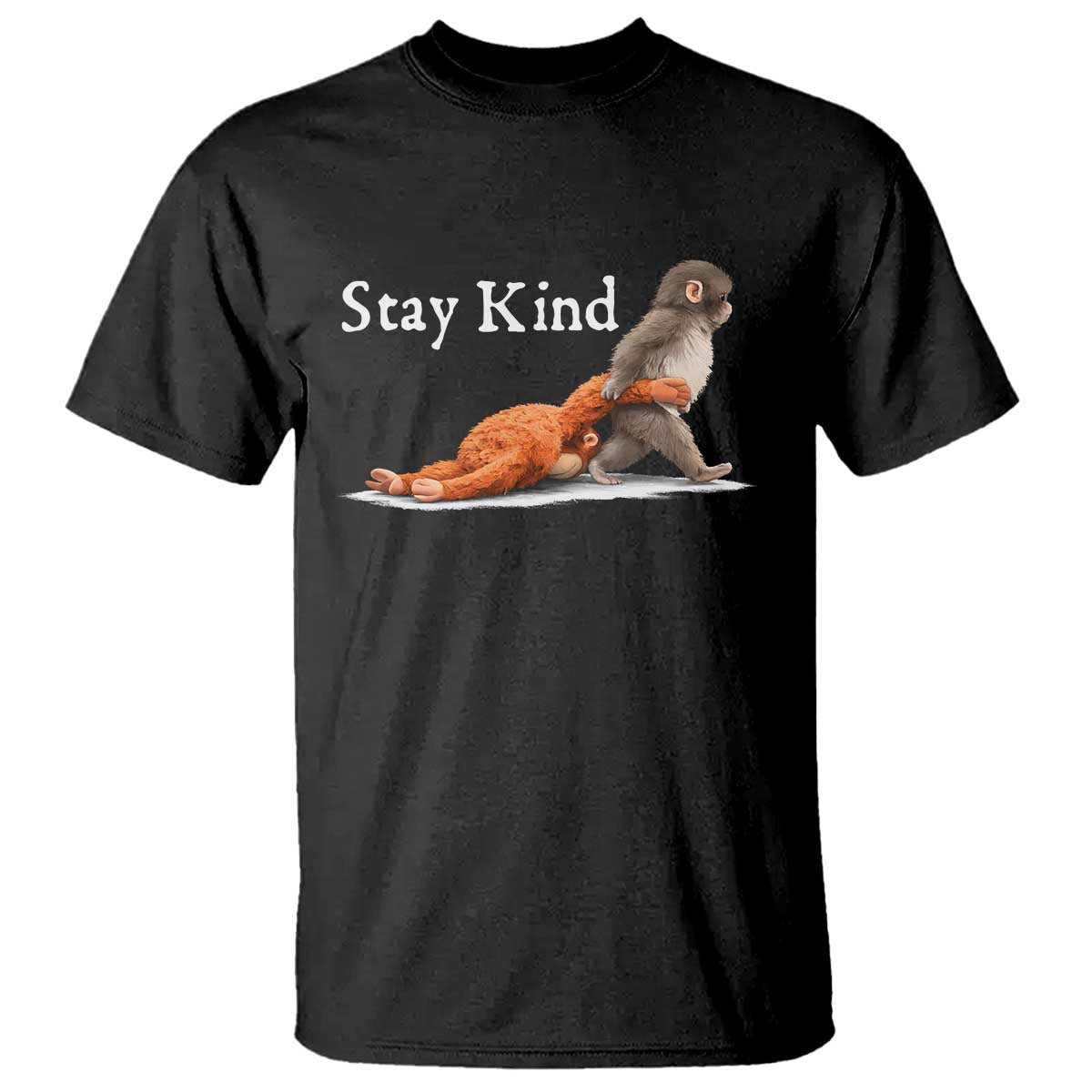 Punch Monkey Viral Trend T Shirt Stay Kind
