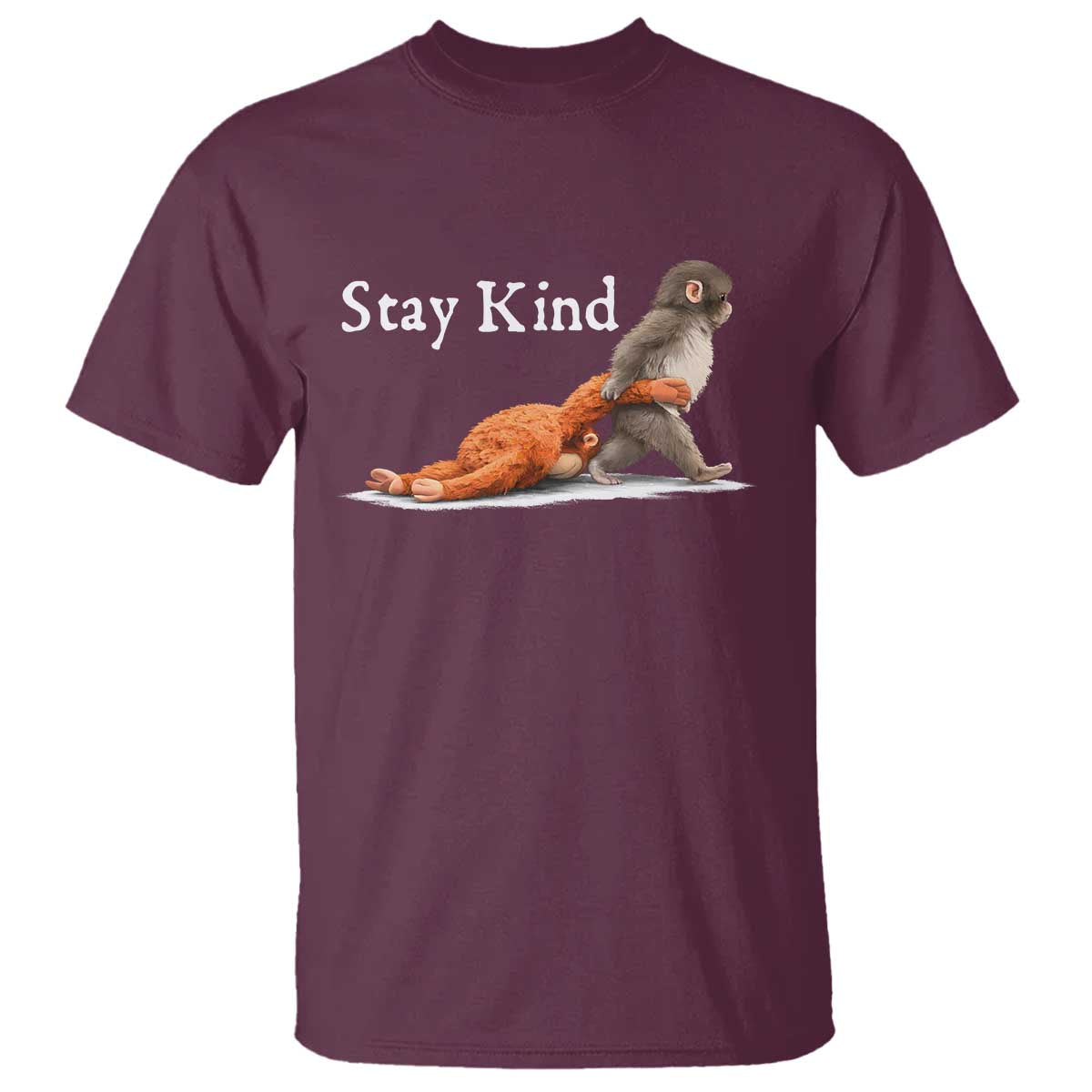 Punch Monkey Viral Trend T Shirt Stay Kind