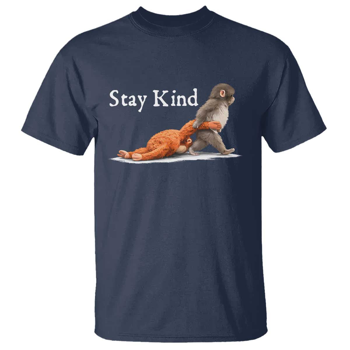 Punch Monkey Viral Trend T Shirt Stay Kind