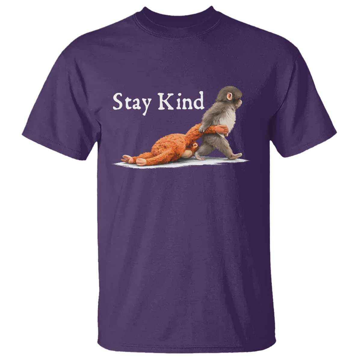 Punch Monkey Viral Trend T Shirt Stay Kind