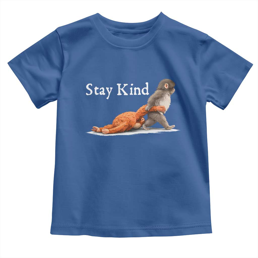 Punch Monkey Viral Trend Toddler T Shirt Stay Kind