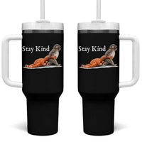 Punch Monkey Viral Trend Tumbler With Handle Stay Kind