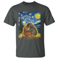 Punch Monkey Starry Night Viral Trend T Shirt