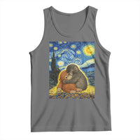 Punch Monkey Starry Night Viral Trend Tank Top