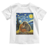 Punch Monkey Starry Night Viral Trend Toddler T Shirt