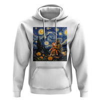 Baby Monkey Punch Starry Night Viral Trend Hoodie