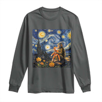Baby Monkey Punch Starry Night Viral Trend Long Sleeve Shirt