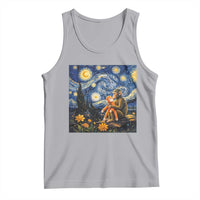 Baby Monkey Punch Starry Night Viral Trend Tank Top