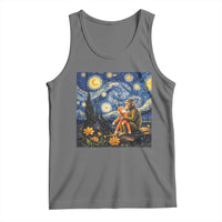 Baby Monkey Punch Starry Night Viral Trend Tank Top