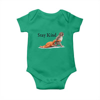 Punch The Monkey Meme Baby Onesie Stay Kind