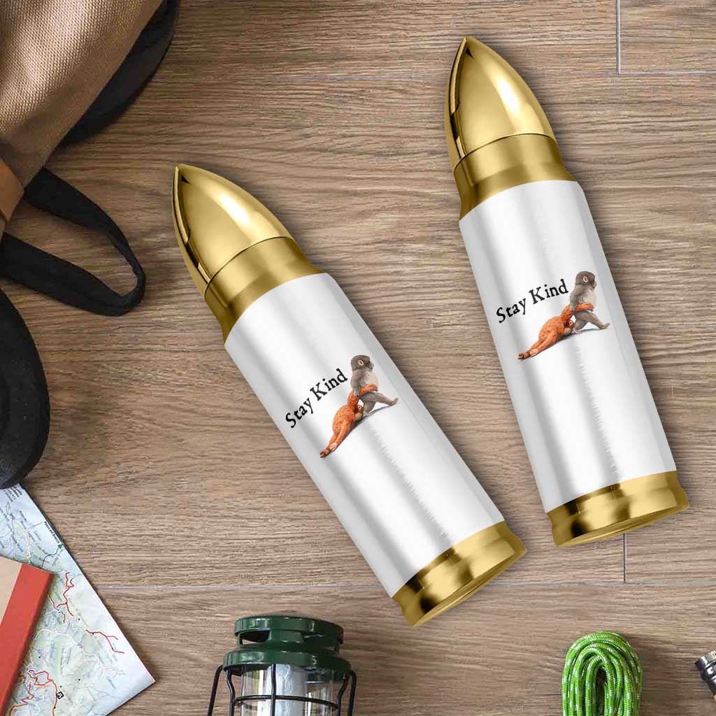 Punch The Monkey Meme Bullet Tumbler Stay Kind