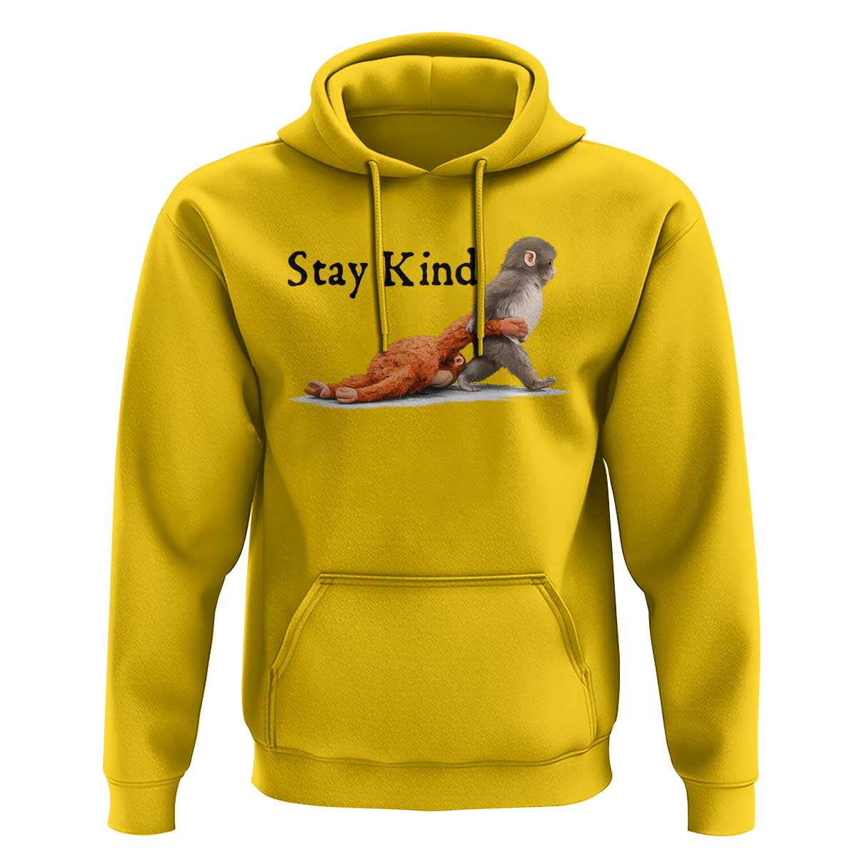 Punch The Monkey Meme Hoodie Stay Kind
