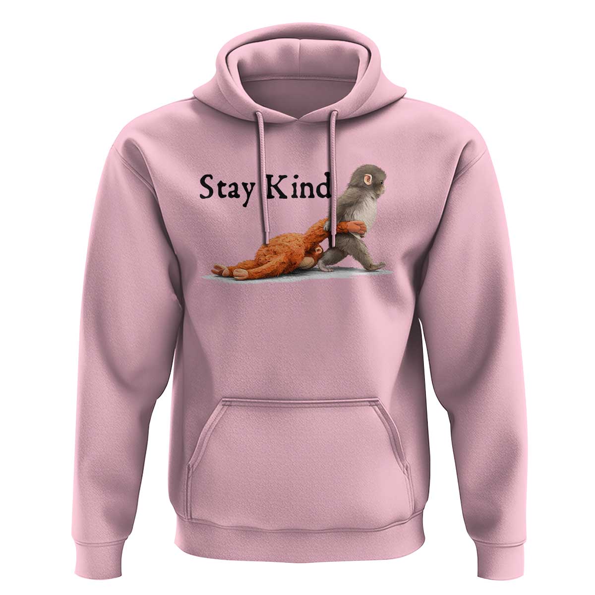 Punch The Monkey Meme Hoodie Stay Kind