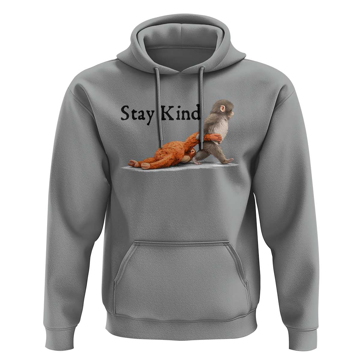 Punch The Monkey Meme Hoodie Stay Kind