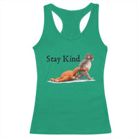 Punch The Monkey Meme Racerback Tank Top Stay Kind