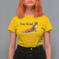 Punch The Monkey Meme T Shirt For Women Stay Kind