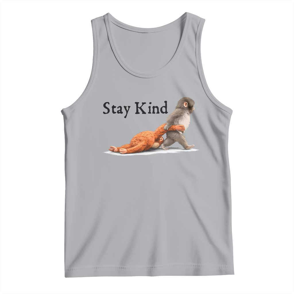 Punch The Monkey Meme Tank Top Stay Kind