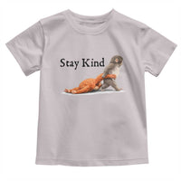 Punch The Monkey Meme Toddler T Shirt Stay Kind