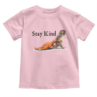 Punch The Monkey Meme Toddler T Shirt Stay Kind